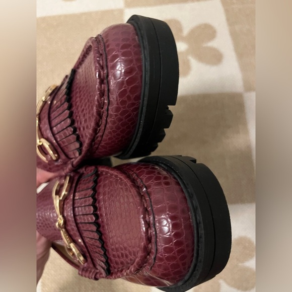 LOFT Embossed Lug Sole Loafers - Picture 7 of 9